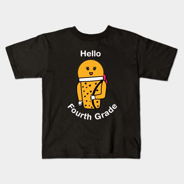 Hello Fourth Grade Kids T-Shirt by EpicMums